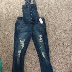 Hollister boyfriend overall